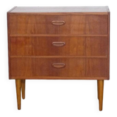 Vintage Scandinavian teak commode from the 1960s.