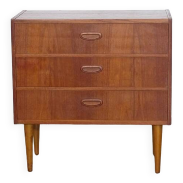 Vintage Scandinavian teak commode from the 1960s.