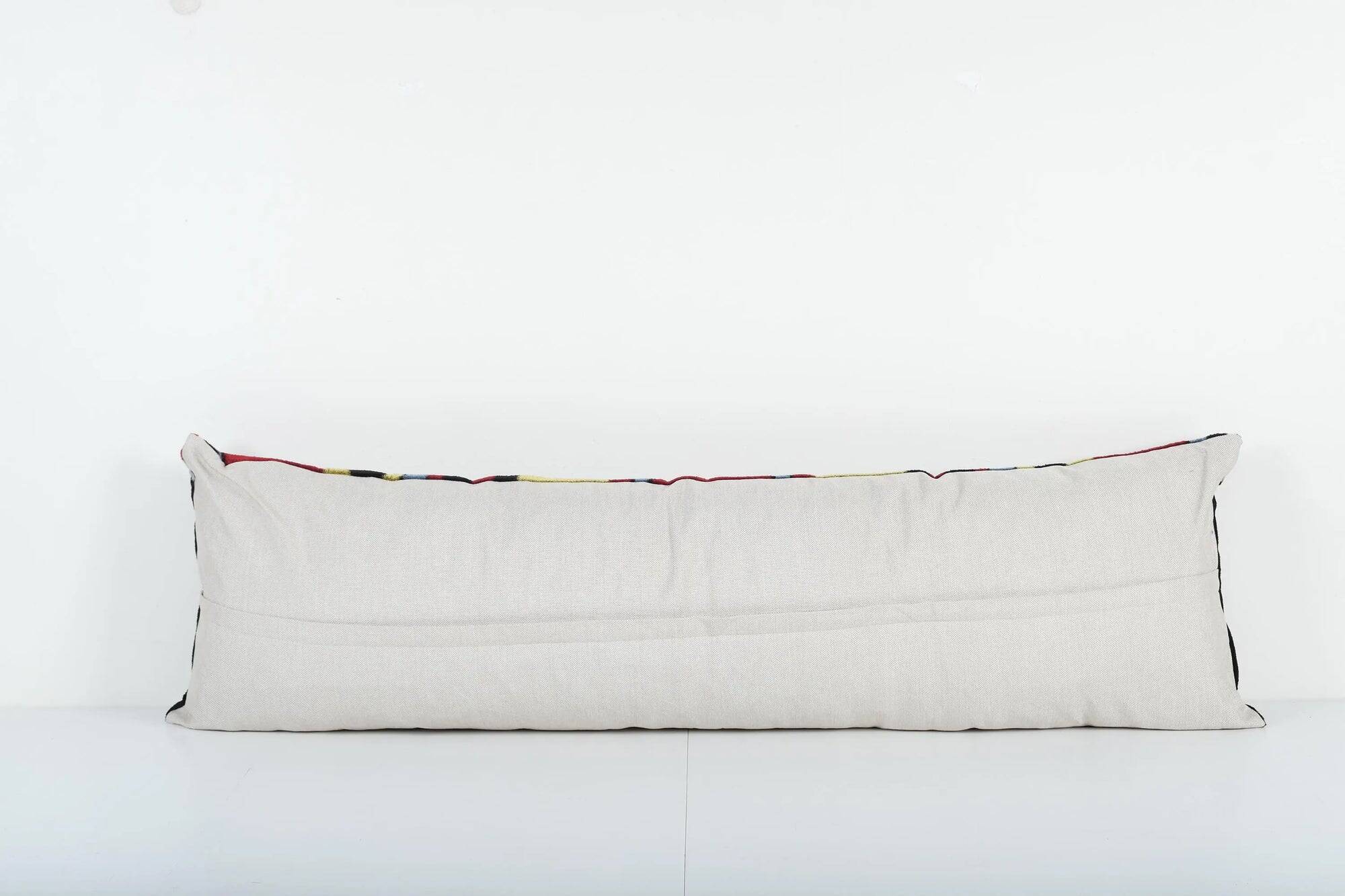 Vintage ikat cushion cover 36x119 cm