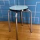 Tabouret rond JPP en Formica vintage