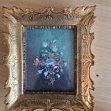Deux jolie peintures à l'huile sur ivoire