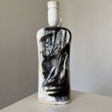 Table lamp by Jeppe Hagedorn-Olsen, denmark, studio pottery, 1960s