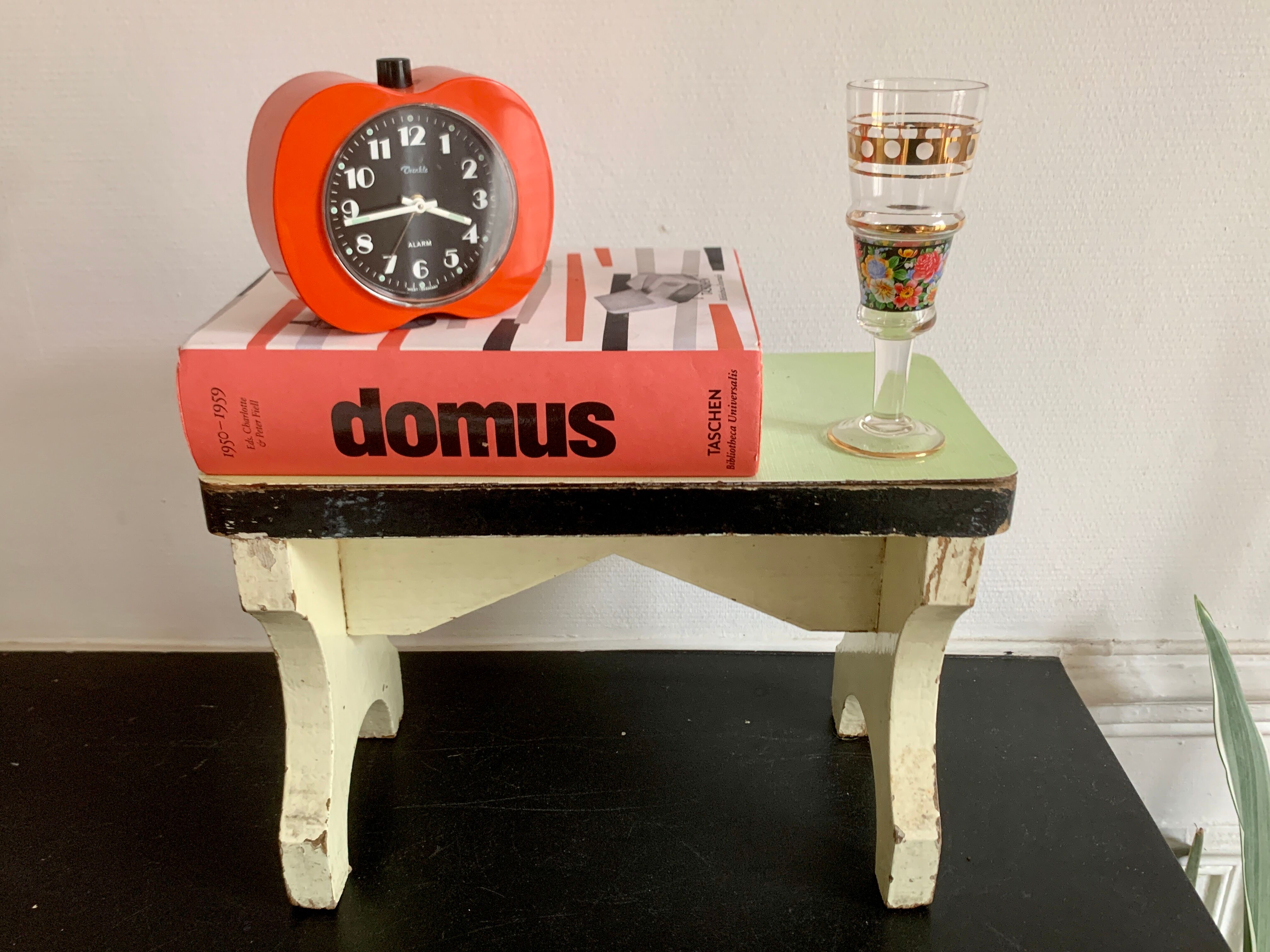 Vintage formica children's stool