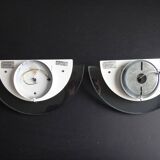 Pair of glass sconces Estiluz 1980