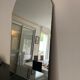 Modern beveled mirror 120x75cm