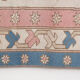 Large Vintage Turkish Oushak Rug 1970s 206 X 295 cm