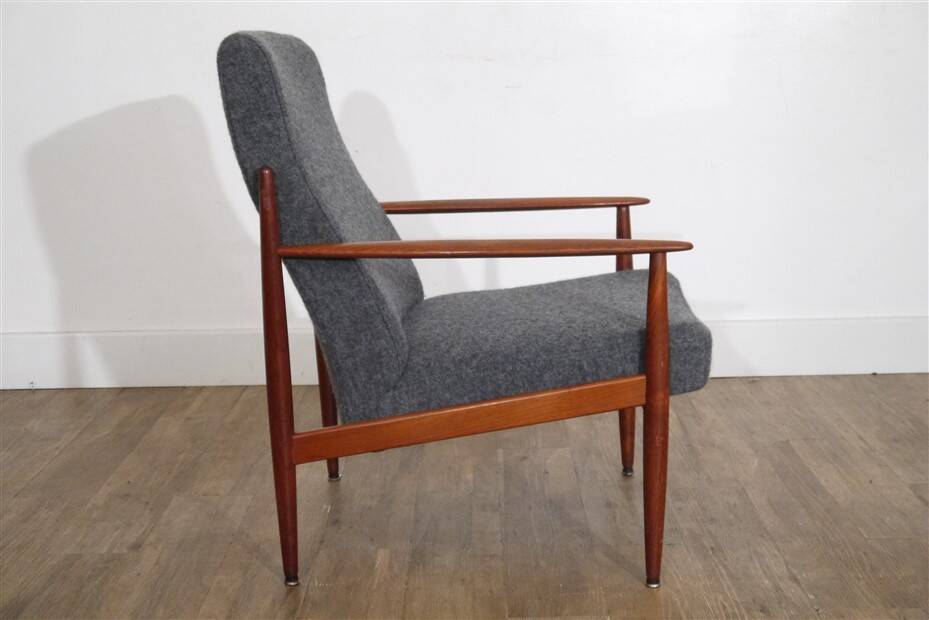 Scandinavian teak armchair 1960