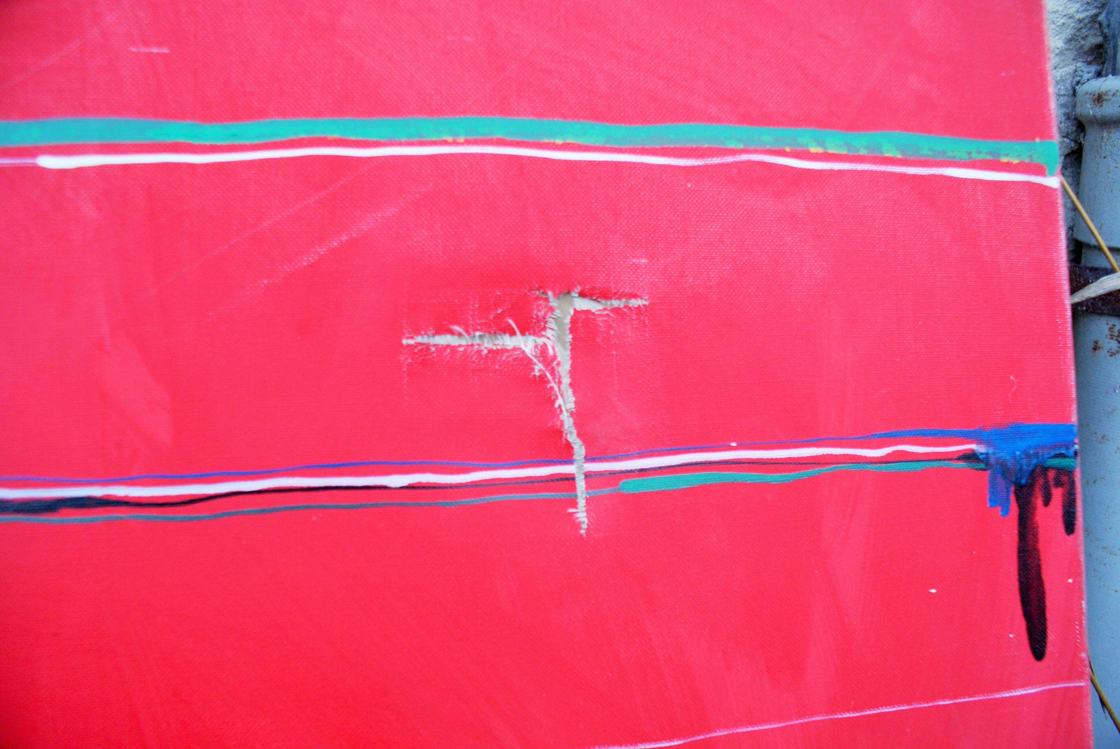 Large painting by pierre torreton