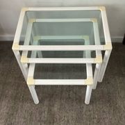 Trio de tables gigognes des années 70-80
