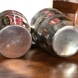 Pair of silver timbales