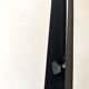 Vintage chrome metal cone floor lamp, adjustable, Ikea 1980.