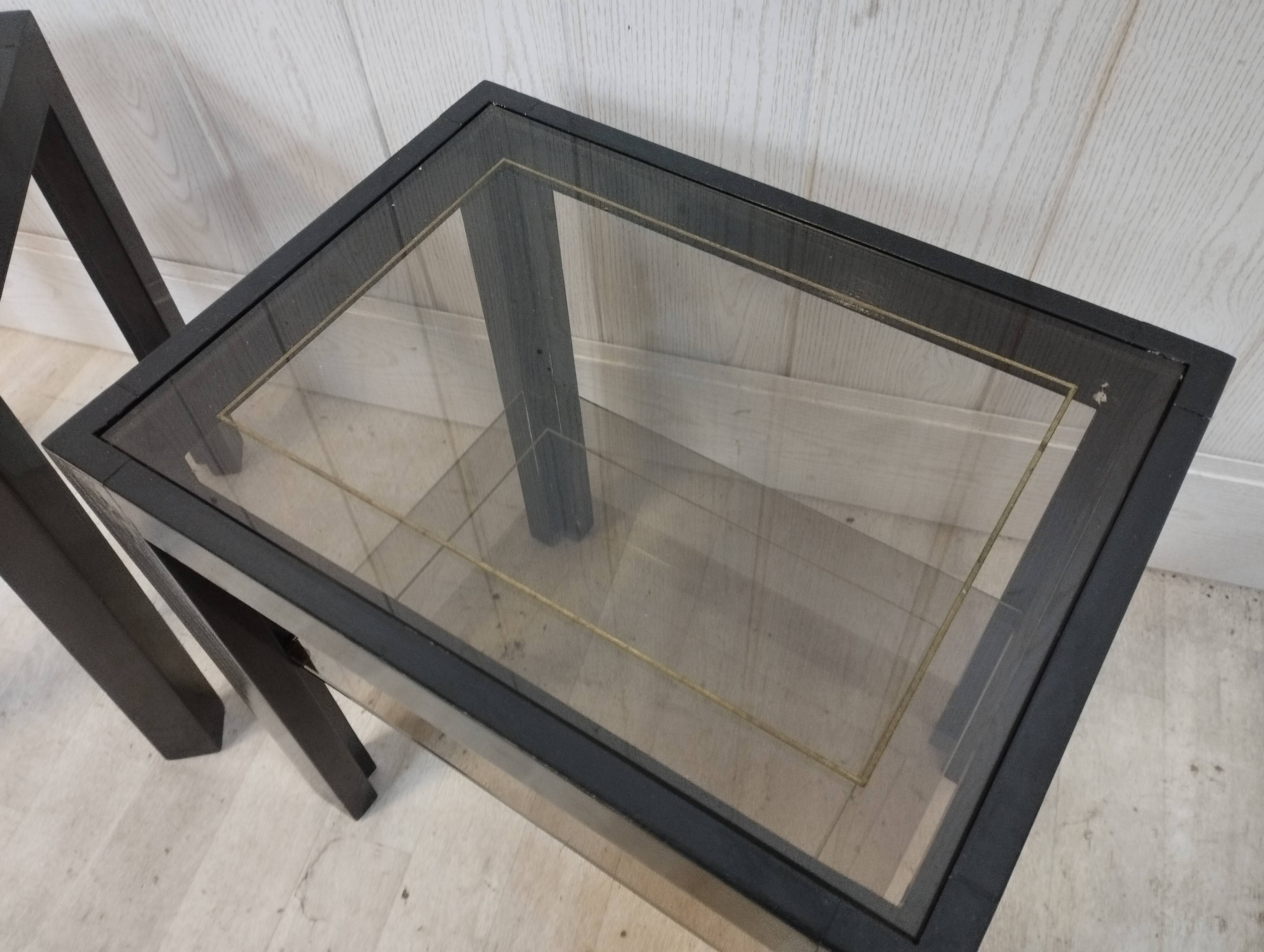 Vintage sofa end pair