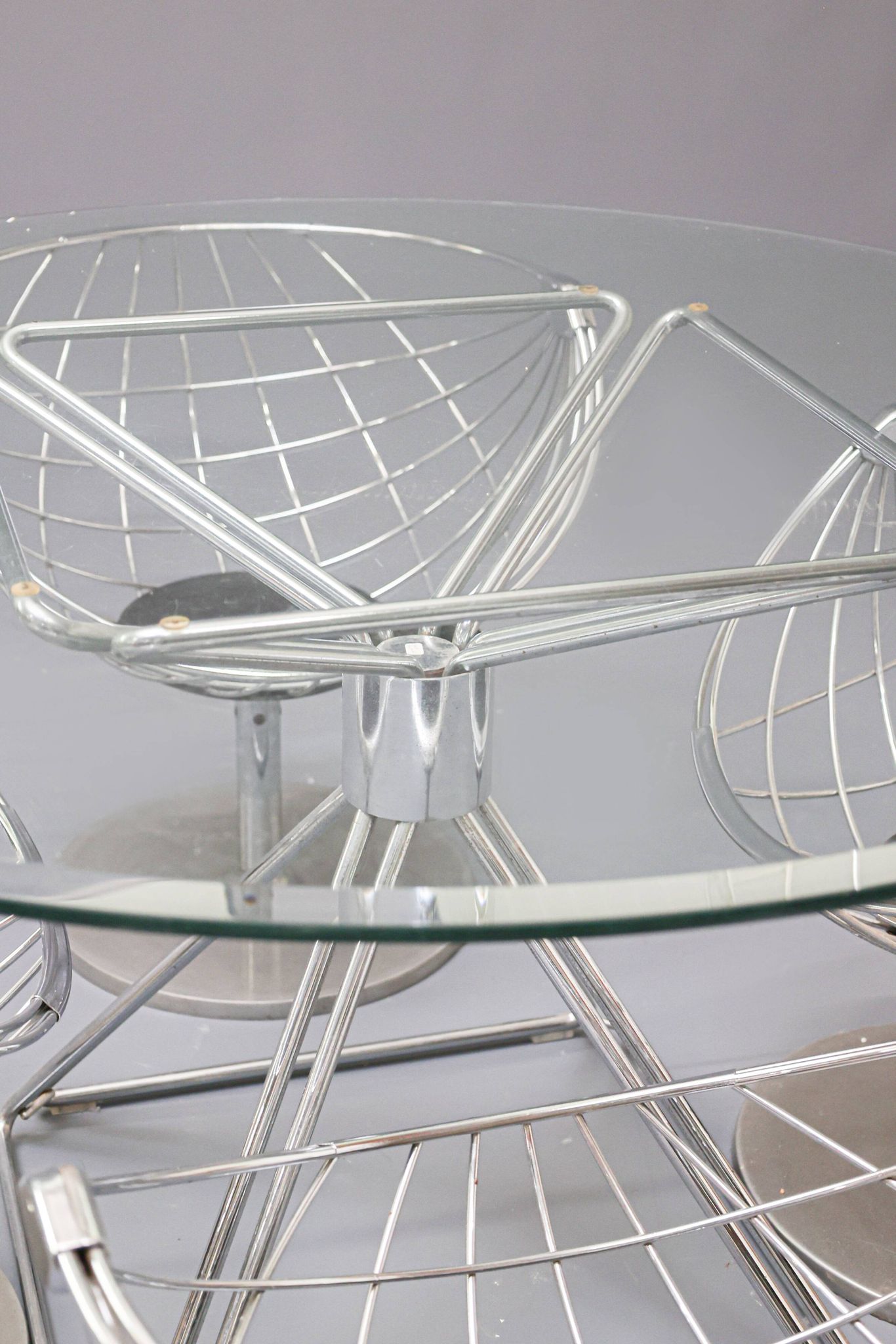 Rudi Verelst for Novalux - Dining set, 1980s.