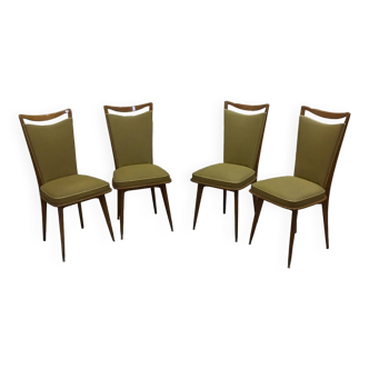 set of 4 vintage chairs