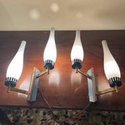 Pair of Stilnovo wall sconces