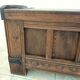 Rustic solid oak chest