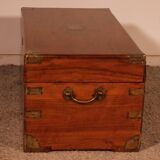 19th Century Camphor Wood Marine Chest