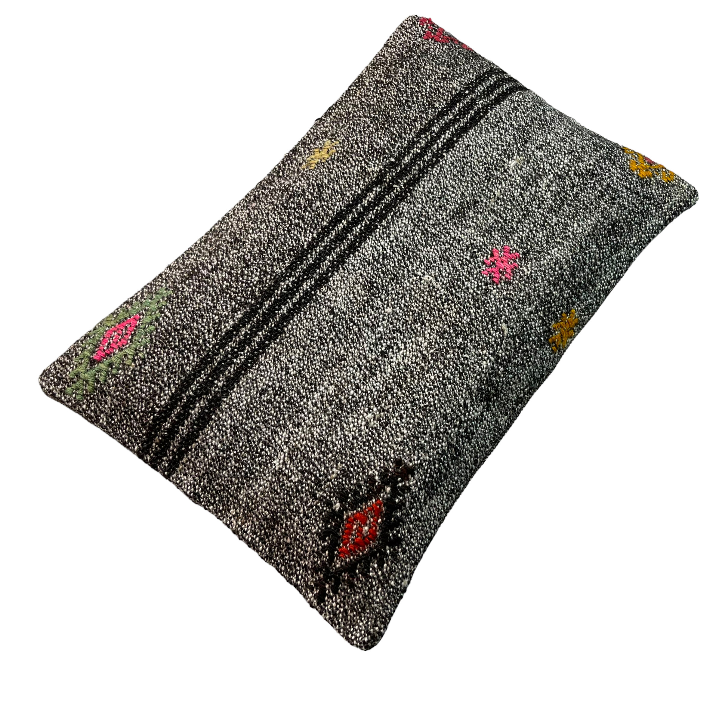 Vintage turkish handmade cushion cover , 30 x 50 cm