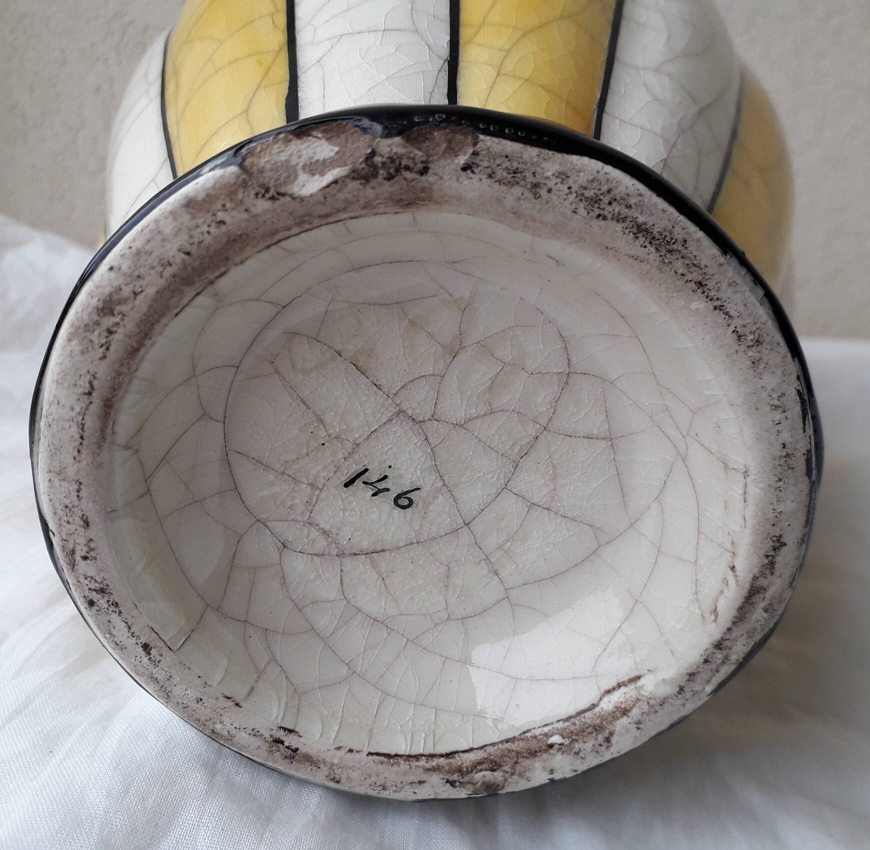 Charles Catteau Art Deco Vase