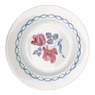 Round dish sarreguemines Digoin Cannes