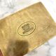 Old brass cigarette box