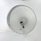 Large Murano glass table lamp with lined pattern 1950-60