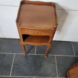 Louis XV style bedside table in cherry wood