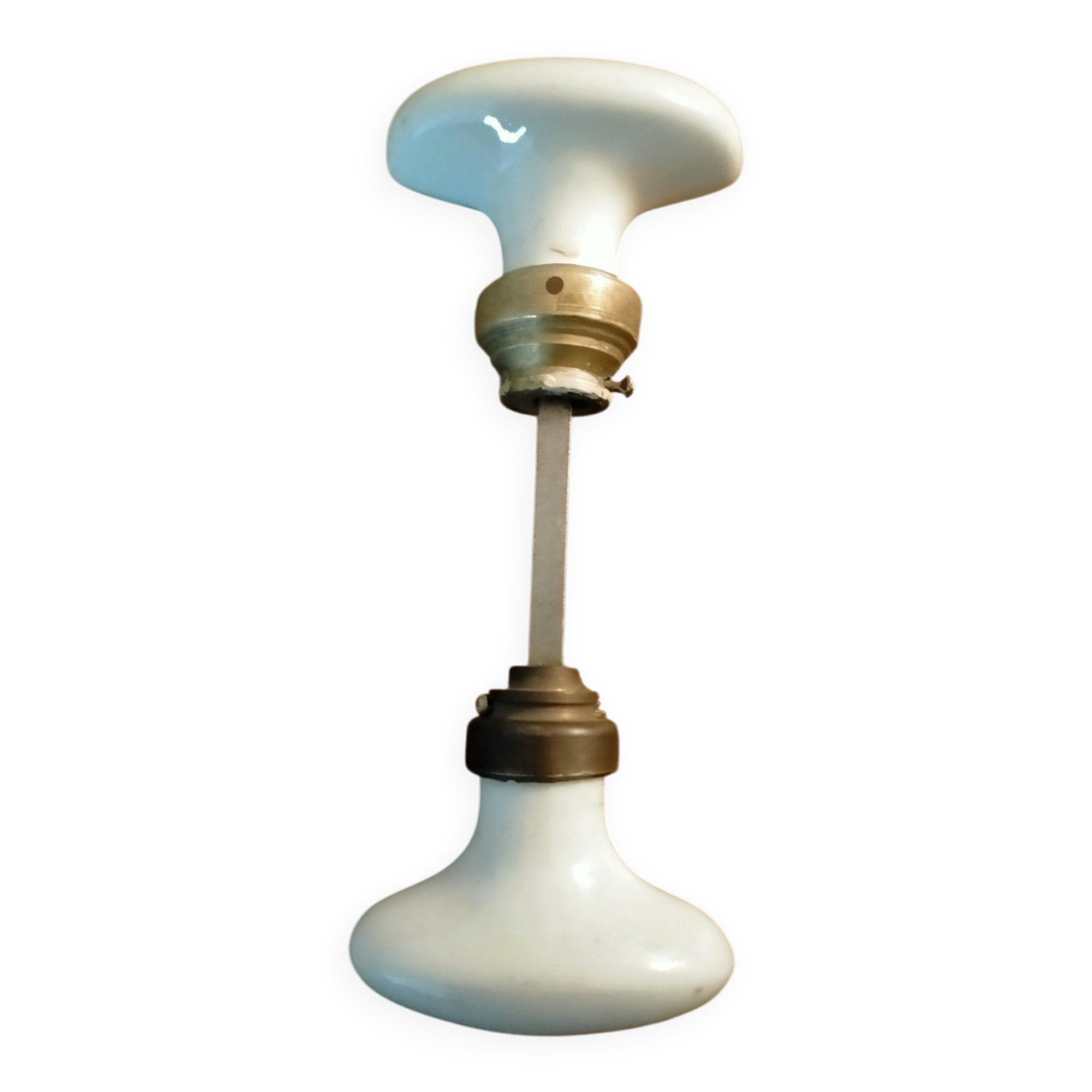 Antique porcelain door handles