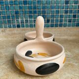 Double ramekin from the Marais pottery, 1960s-70s