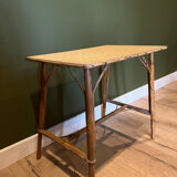 Small wicker table