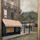 Tableau vue de Paris, Boulangerie Pâtisserie XXe