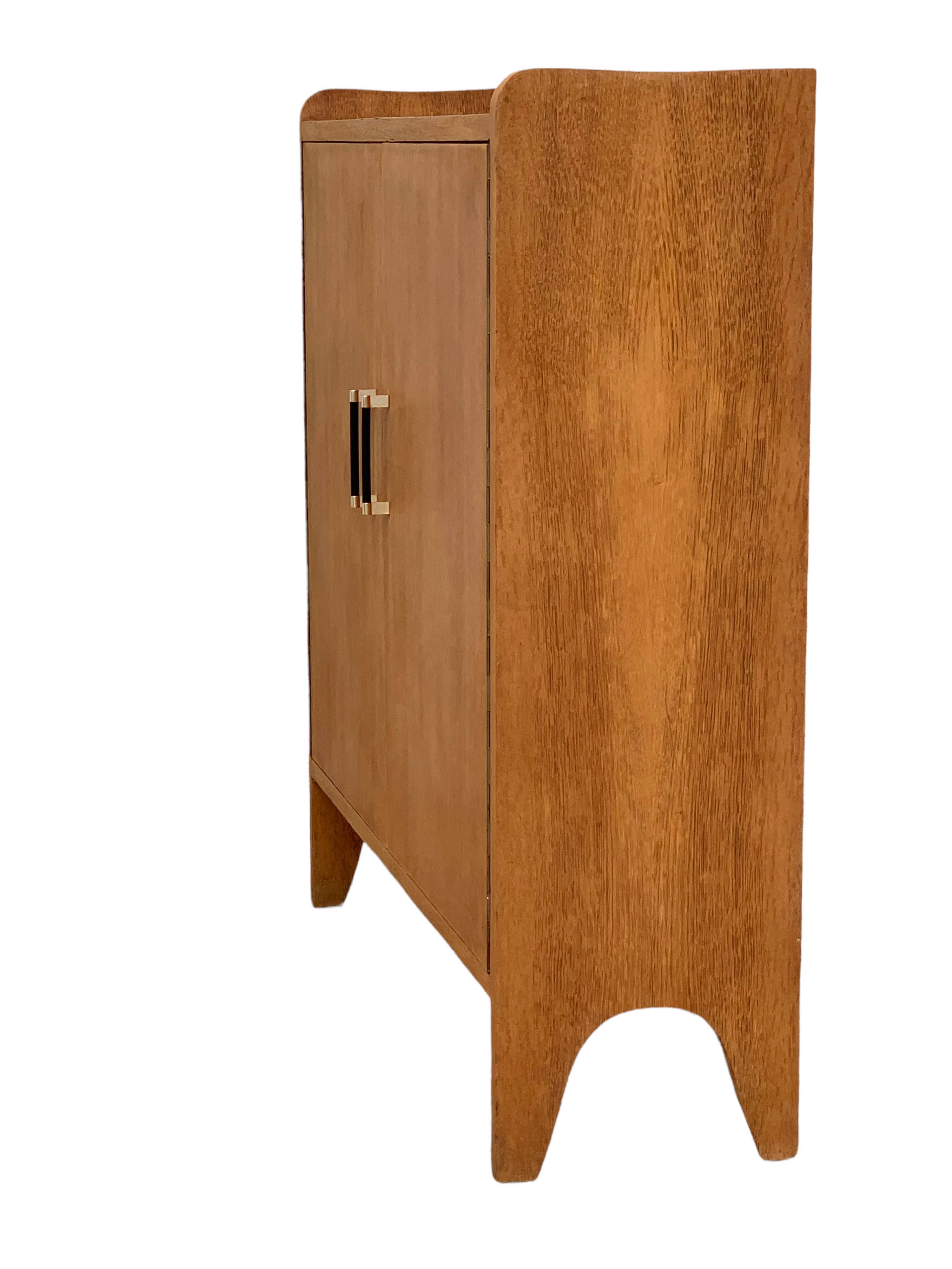 Vintage bookcase feet aileron 1950