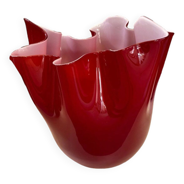 Murano glass vase