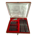 Amefa 24-piece stainless steel dessert cutlery box/case