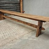 Old wooden bench side table 26 x 230 cm