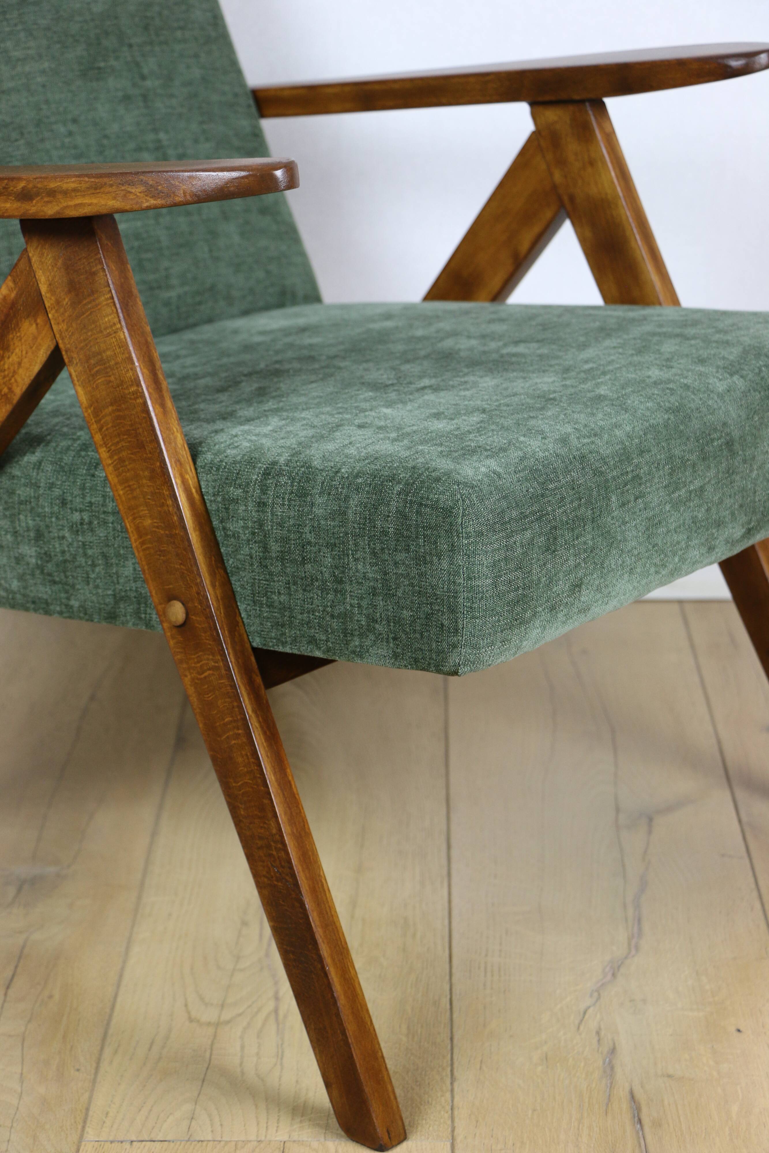 B-310 VAR armchair olive green structural - 2 pieces available