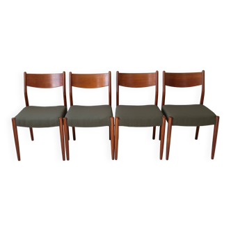 Série de 4 chaises Fristho