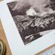 Ugine, Savoie. Photo print from 1942.