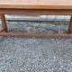 Oak farm table