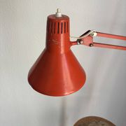 Vintage 1970s carrot Twist T1 architect lamp - 65 cm