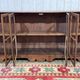 Enfilade with 6 original Indian mahogany doors from the 1950s.