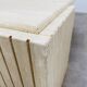Travertine eye coffee table Roche Bobois