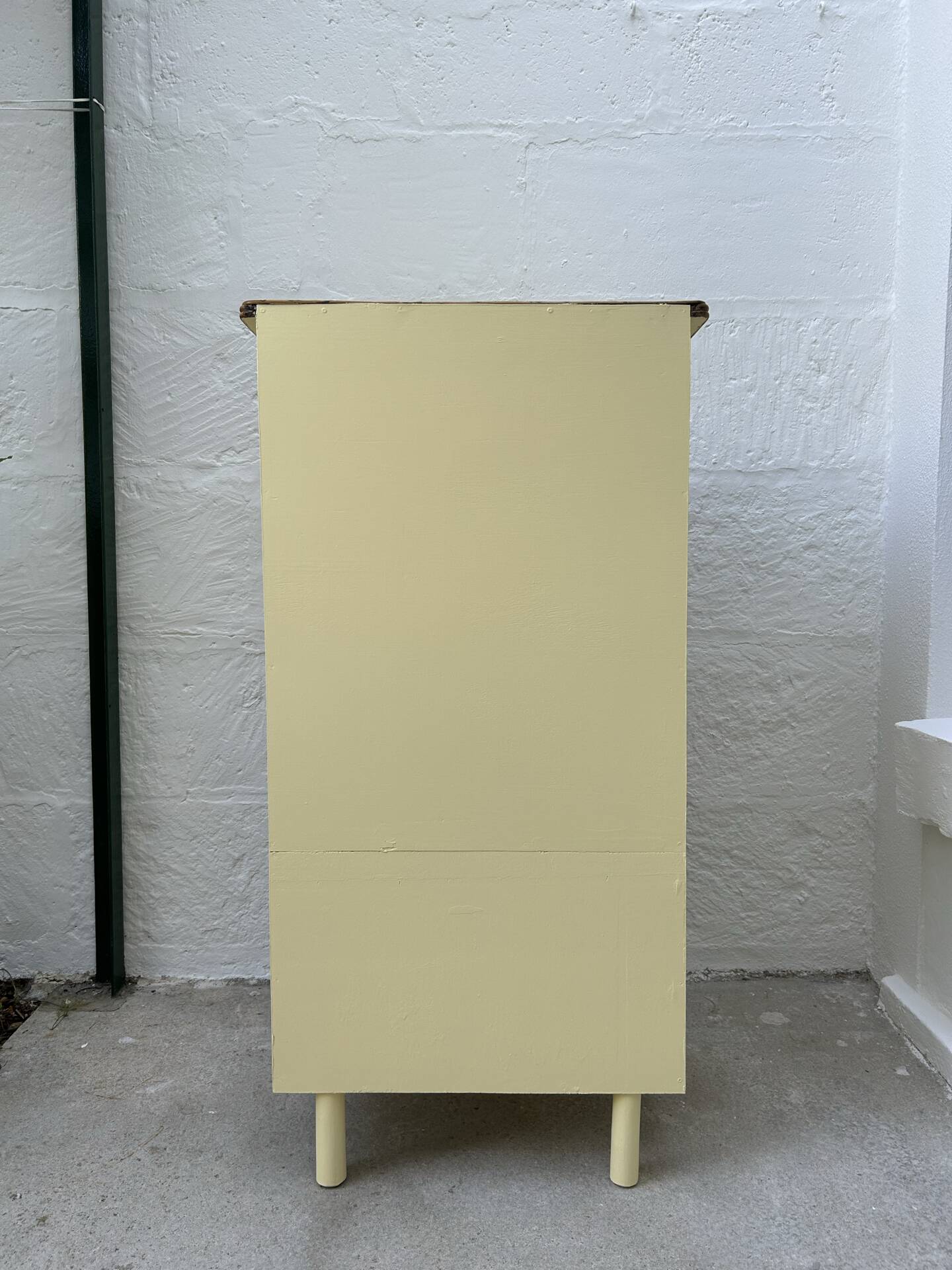 Small renovated vintage wardrobe