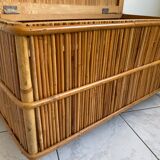 Rattan chest