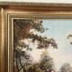Diptyque oils on canvas signed Rialet