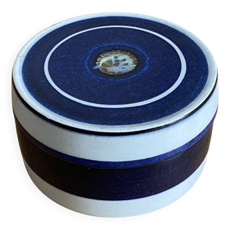Vintage glazed stoneware box Royal Copenhagen Denmark