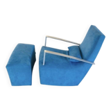 Fauteuil + ottoman