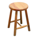 Vintage pine stool