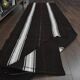 Turkish striped kilim runner rug 83x275 cm