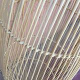 XXL rattan pendant light Natural rattan light